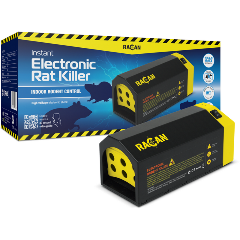 Racan Instant Rechargable Electronic Rat Killer