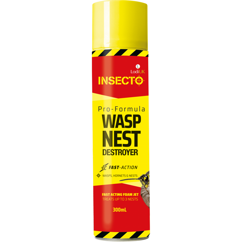 Insectop Pro-Formula Wasp Nest Foam Destroyer