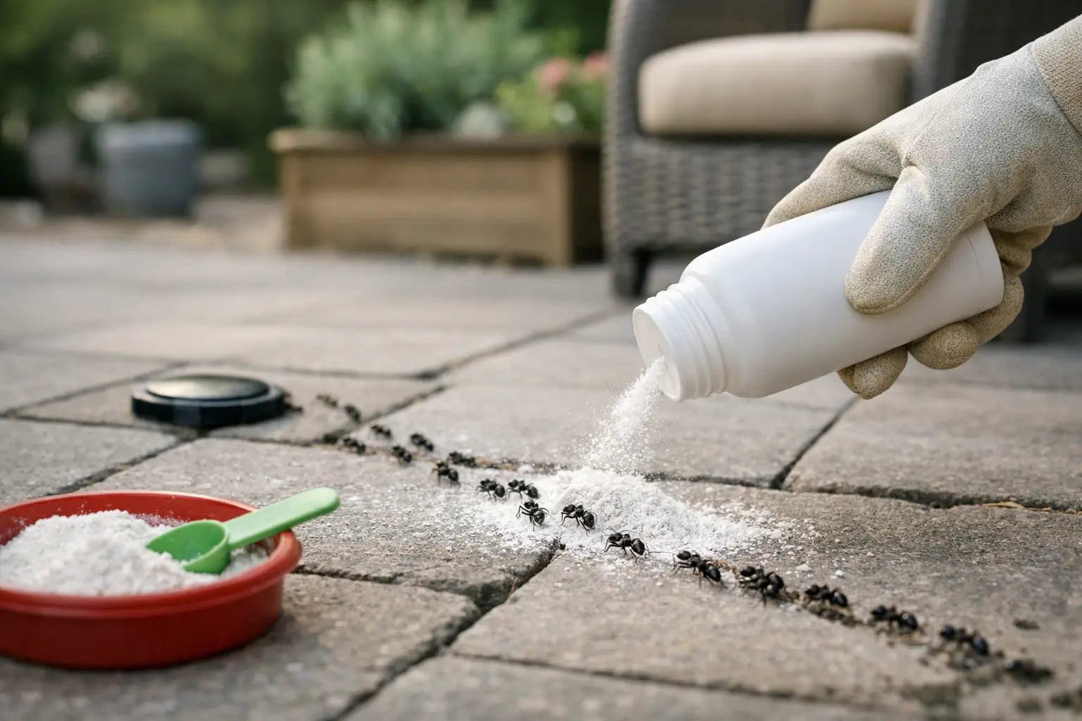 Choosing Ant Powder for Patios