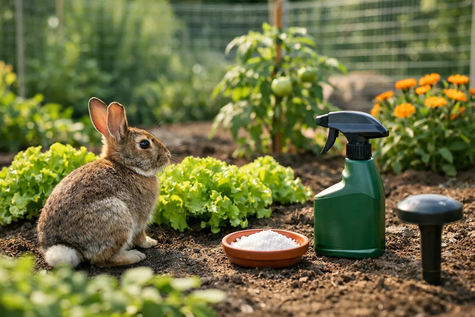 Rabbit Repellent for Gardens That Works