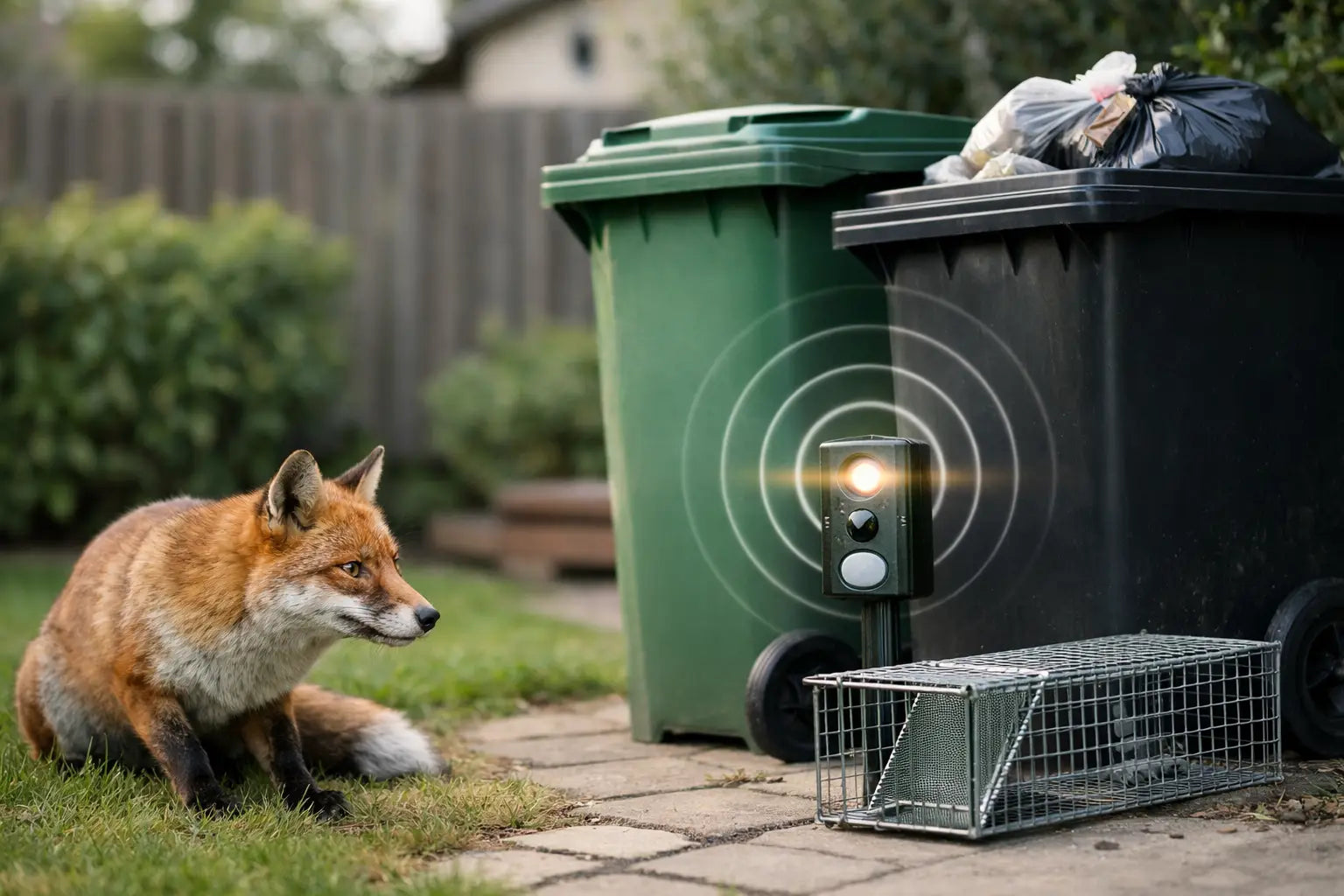 Best Fox Deterrent for Bins at Home