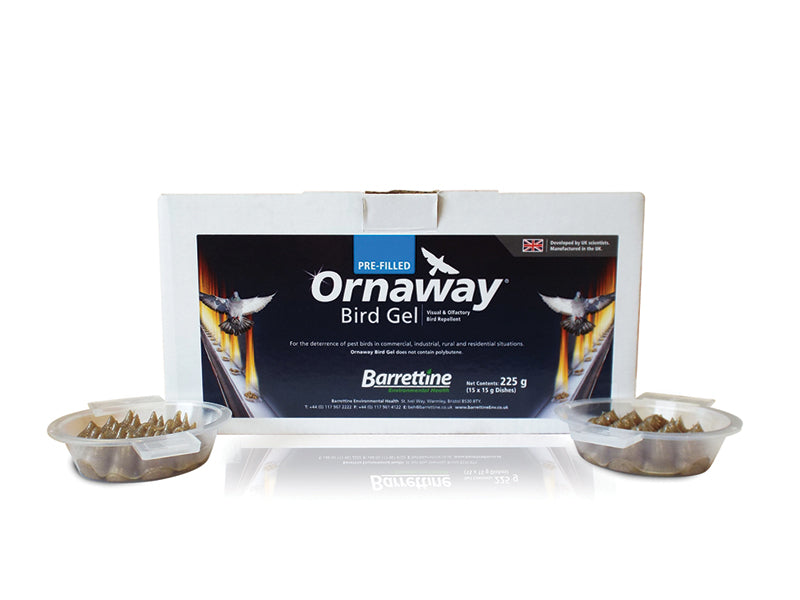 Ornaway® Bird Gel - 15 Prefilled Dishes