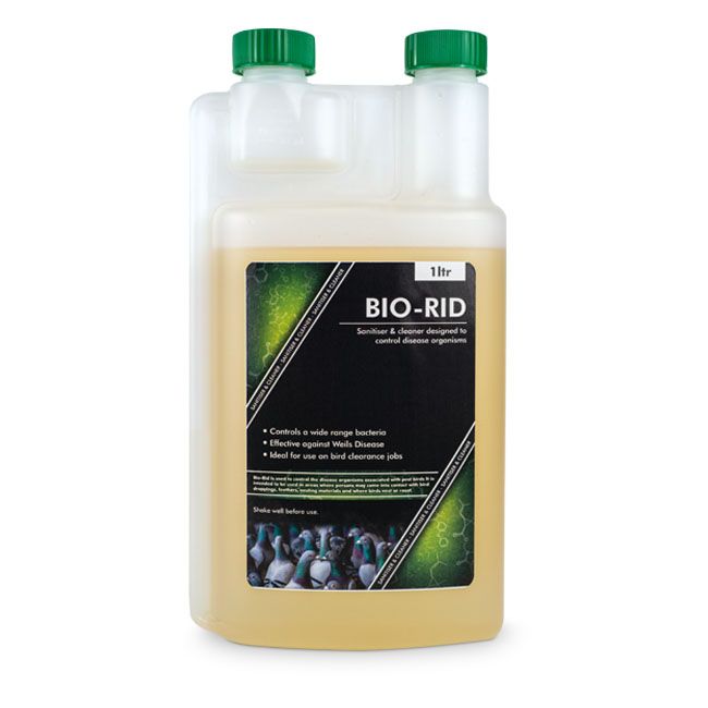 Bio Clean Vs Rid X Bio-Rid Sanitiser & Cleaner